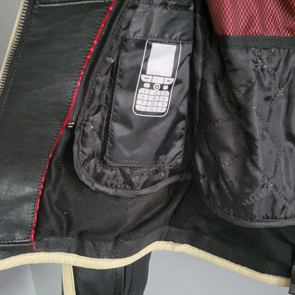 Indian Motorcycle S leather riding jacket - Picture 3 of 10